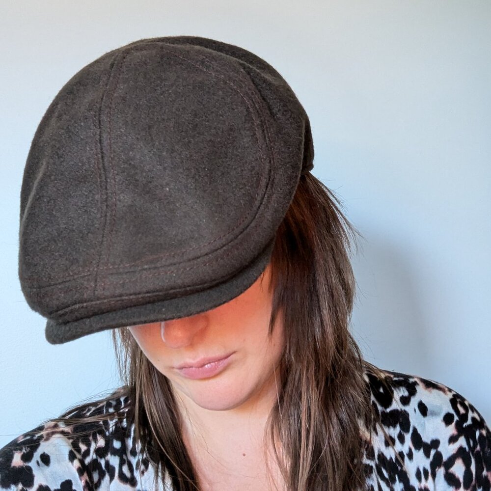 Goorin Bros wool flatcap hat - premium quality - unisex - size large